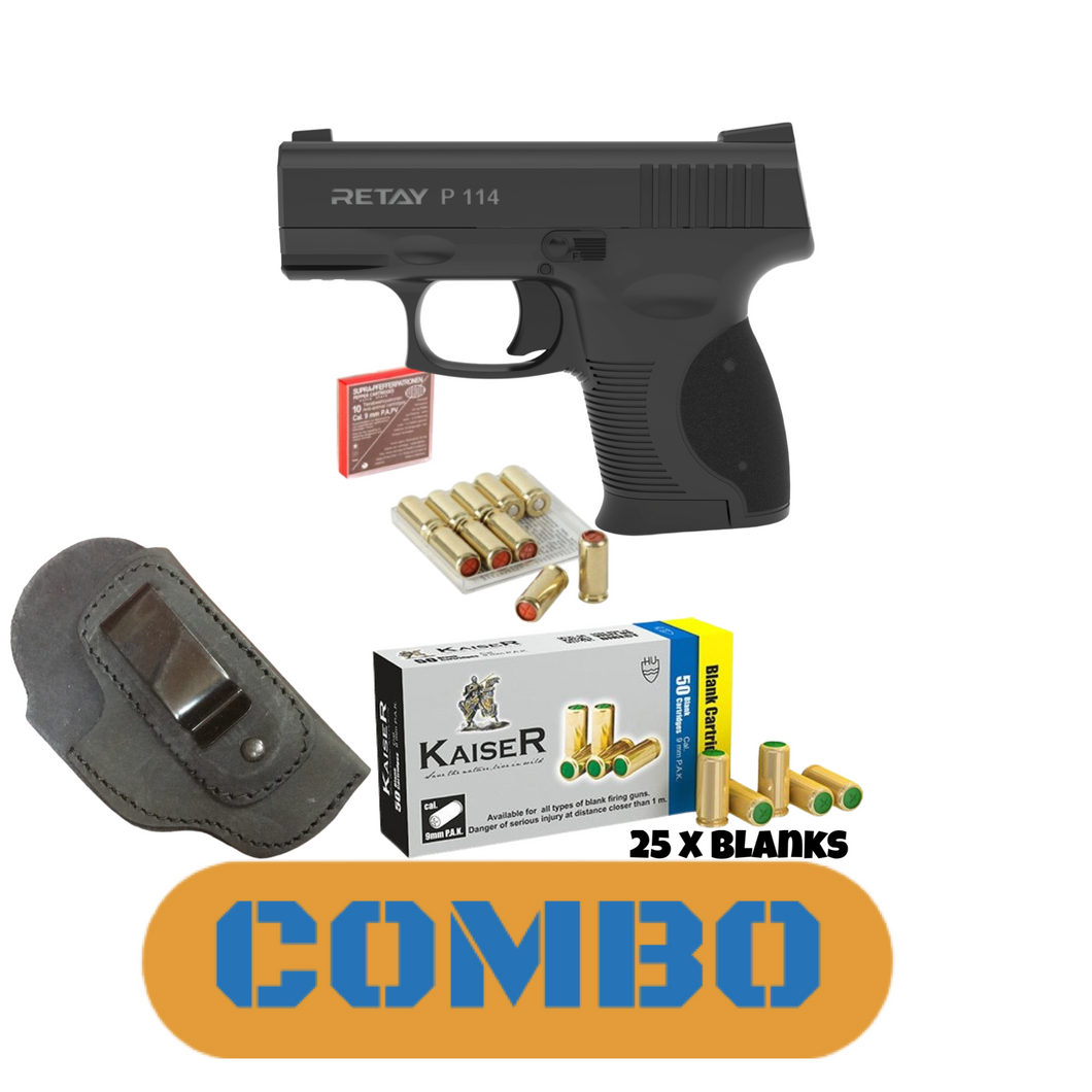 Retay P114 Combo (pistol+25 cartridges)