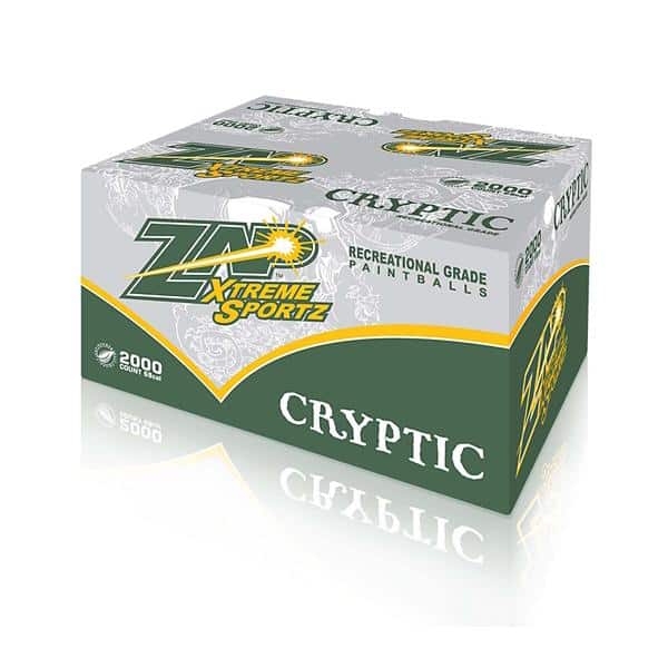 ZAP Cryptic Paintballs .68 Caliber