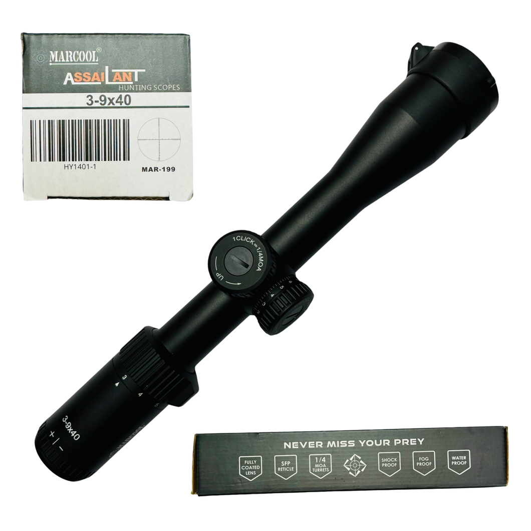 Marcool 3-9X40 Scope 30mm Tube (MAR199) HY1404-1