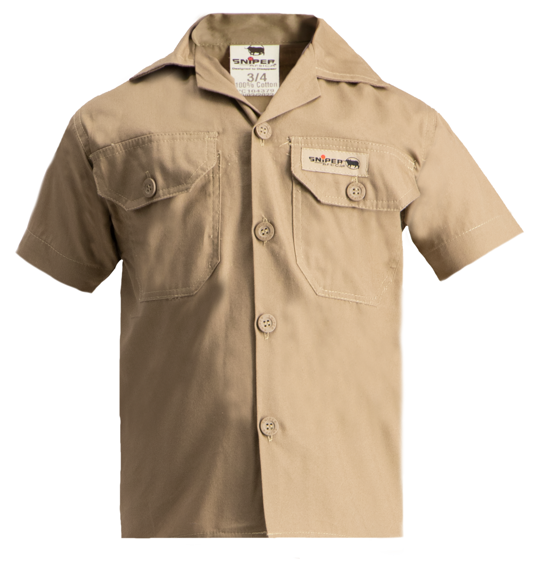 KHAKI KIDS ADVENTURE  SHORT SLEEVE SHIRT