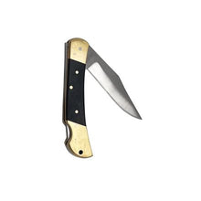 Load image into Gallery viewer, Gortek Rogue Small Lock Back Folder w/Black Pakka Wood Handle
