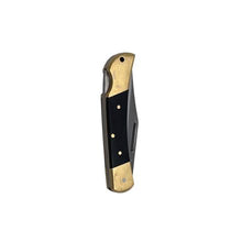 Load image into Gallery viewer, Gortek Rogue Small Lock Back Folder w/Black Pakka Wood Handle
