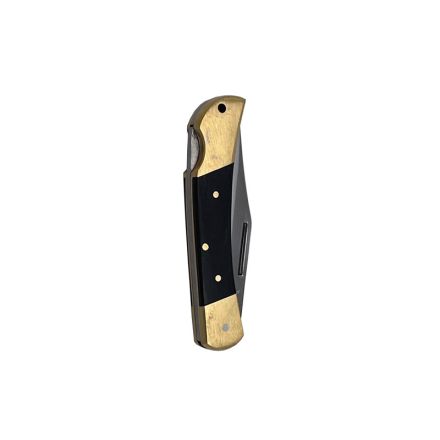 Gortek Rogue Small Lock Back Folder w/Black Pakka Wood Handle