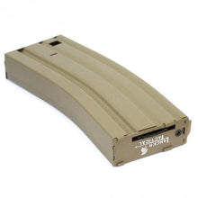 Load image into Gallery viewer, Lancer Tactical LT-01T-MAG-G2 High Capacity 300round Metal Gen2 Magazine - Tan
