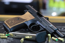 Load image into Gallery viewer, AKSA F90 black &amp; wood blank / pepper 9mm pistol

