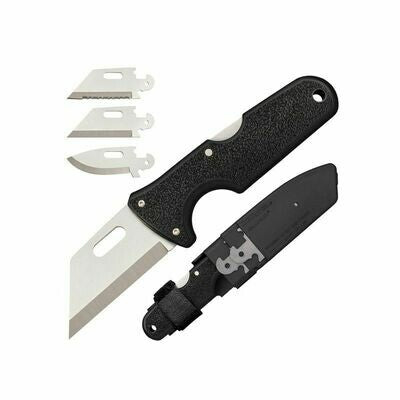 Cold Steel Click-N-Cut Exchangeable Blade Knife w-Satin Finish Blade