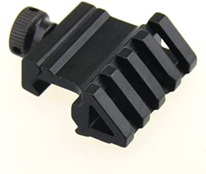 rail mount picatinny 45degree offset 4 slot