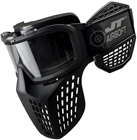 JT DELTA 3 AIRSOFT MASK – BLACK