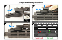 Load image into Gallery viewer, UTG RECON FLEX M-LOK Bipod, Matte Black, 8.0&quot;-11.8&quot; Center Height
