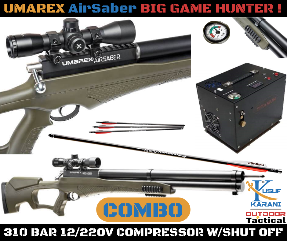 UMAREX AIRSABER BIG GAME HUNTER COMBO