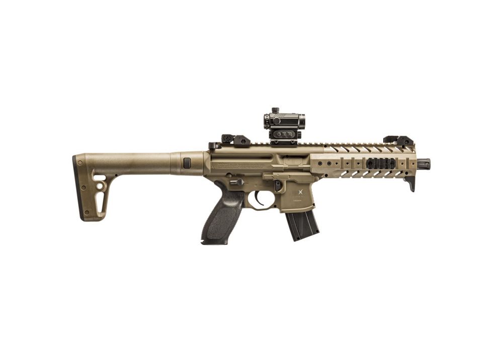 Sig Sauer MPX pellet rifle .177 pcp/co2 with red dot scope