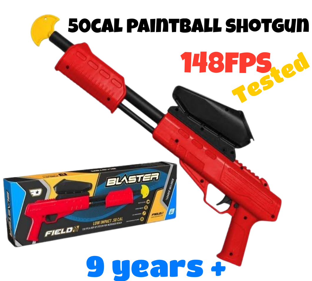 148FPS! 50cal Hopper Fed paintball shotgun