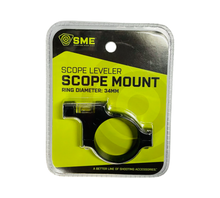 Load image into Gallery viewer, Sight-Rite 34mm Bubble Level scope mounted
