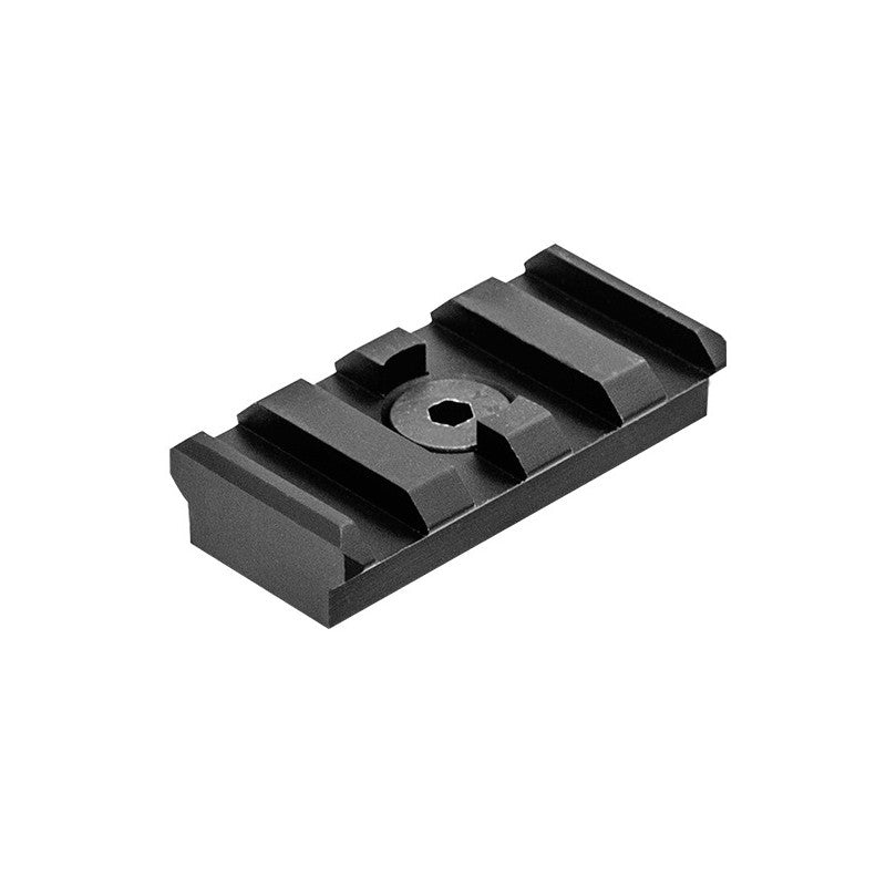 UTG PRO key-LOK 4-Slot Picatinny Rail Section, Black